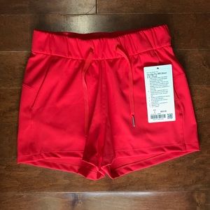 On the Fly Carnation Red Luxtreme Shorts